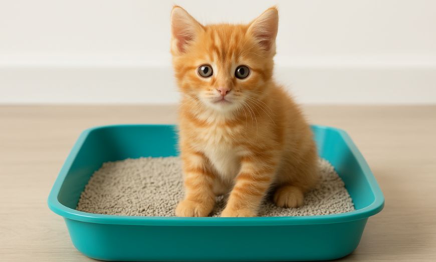 Jak nauczyć kociaka korzystać z kuwety – 5 prostych kroków