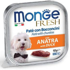 Monge Fresh Dog pasztet z kaczką 100g