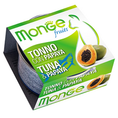 Monge Fruits Tuna Papaya karma dla kotów Tuńczyk Papaja 80g