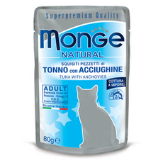 Monge Natural Tuna Anchois karma dla kotów Tuńczyk Anchois 80g