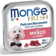 Monge Fresh Dog pasztet z wołowiną 100g