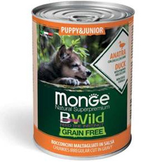 Monge BWild Puppy Duck Grain Free 400g mokra karma dla szczeniąt