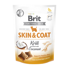 Brit Functional Snack Skin & Coat - przysmak dla psa 150 g