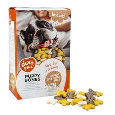 Duvo+ Puppy Bones 500g ciasteczka kosteczki dla szczeniąt