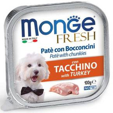 Monge Fresh Dog pasztet z indykiem 100g