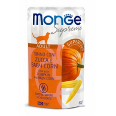 Monge Supreme Adult Tuńczyk, dynia, kukurydza 80g