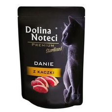 Dolina Noteci Premium danie z kaczką dla kotów sterylizowanych 85g