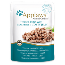 Applaws Natural Cat Food tuńczyk z makrelą w galarecie - saszetki 70g