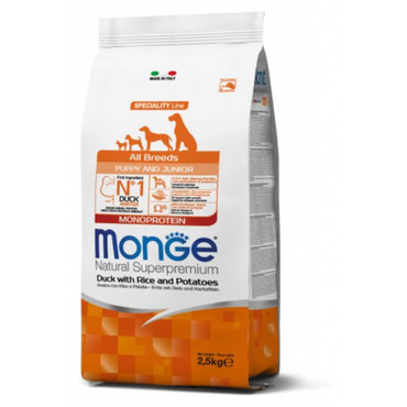 Monge Puppy Monoprotein Duck karma dla szczeniąt 12kg