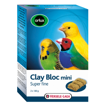 Versele-Laga Orlux Clay Mineral Block - Blok z minerałami dla małych ptaków op. 540 g