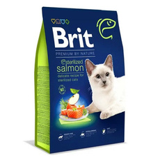 Brit Premium Cat Sterilized Salmon 1,5kg karma dla kotów sterylizowanych