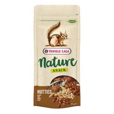 Versele-Laga Nature Snack Nutties - Przekąska dla gryzoni i małych ssaków z orzechami i nasionami, op. 85g