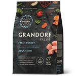 Grandorf Fresh Turkey Adult Mini – bezzbożowa karma dla psów dorosłych 3kg