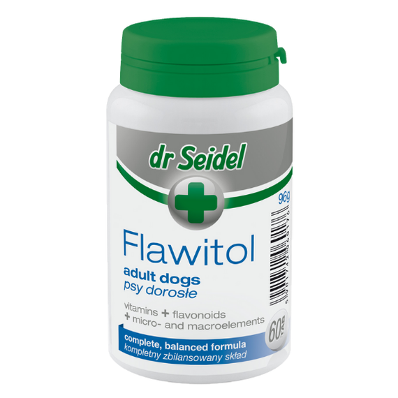 Flawitol tabletki witaminowo-mineralne dla psów dorosłych 200 szt.