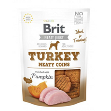 Brit Jerky Snack Turkey Coins 200g mięsny przysmak dla psa