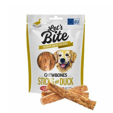 Brit Let's Bite Chewbones Sticks with Duck 120g - przysmak z kaczką