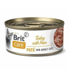 Brit Care Cat pate indyk szynka karma dla kotów dorosłych 70g