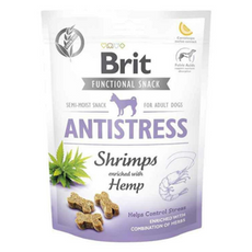 Brit Functional Snack Antistress Shrimp - przysmak dla psa 150 g