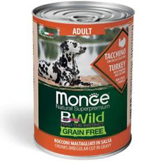 Monge BWild Dog Turkey Grain Free 400g mokra karma dla psów