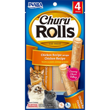 INABA Churu Rolls Chicken przysmak dla kota kurczak 40g