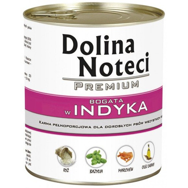 Dolina Noteci Premium Indyk 400g - mokra karma dla dorosłego psa