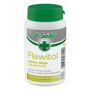 Flawitol tabletki witaminowo-mineralne dla psów seniorów 200 szt.