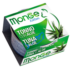 Monge Fruits Tuna Aloe karma dla kociąt Tuńczyk Aloes 80g