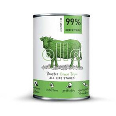 Ollo Booster Green Tripe mokra karma dla psa - zielone żwacze 400g