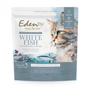 Eden Biała ryba i ikra ze śledzia - sucha karma dla kotów - 1,5 kg
